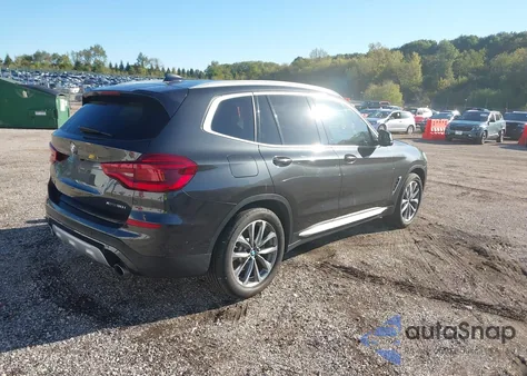 2018 BMW X3 xDrive30I z USA, uszkodzony, nr VIN 5UXTR9C59JLD74672